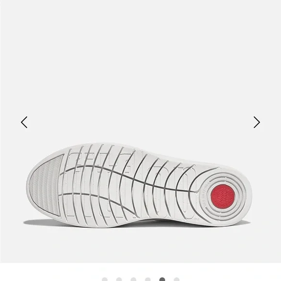 Fitflop RALLY White Leather Sneakers - Picture 3 of 11